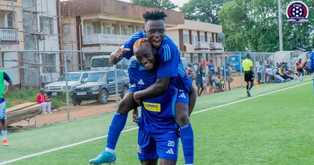 Alie Ramadan Kabia's brace earns him the MOTM Award