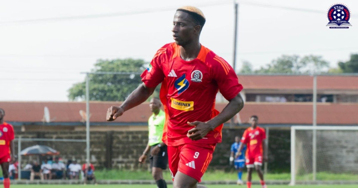 Striker Larry Siemon named July Player of the Month
