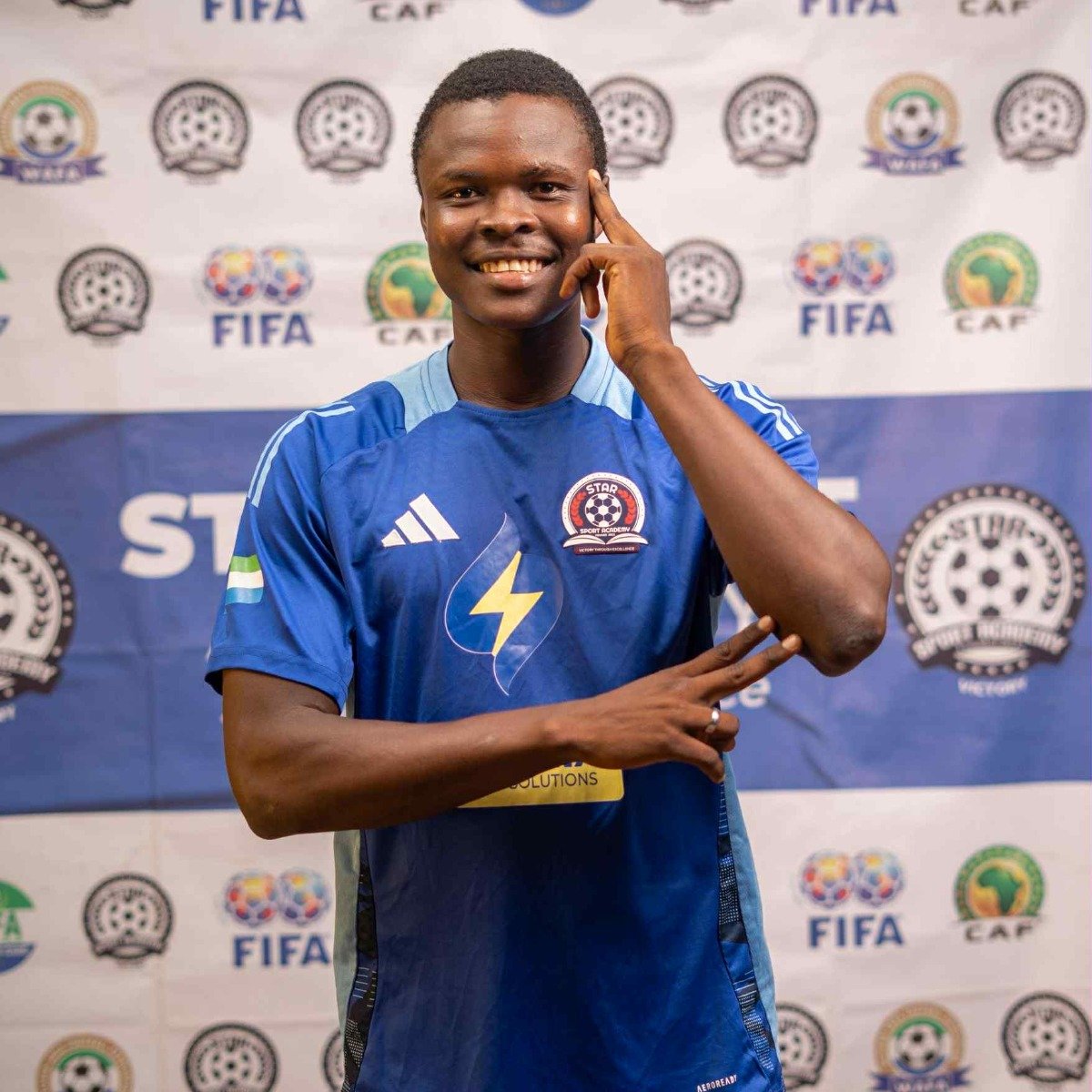 Edward Bello Yillah Signs Five-Year Deal with Star Sport Academy