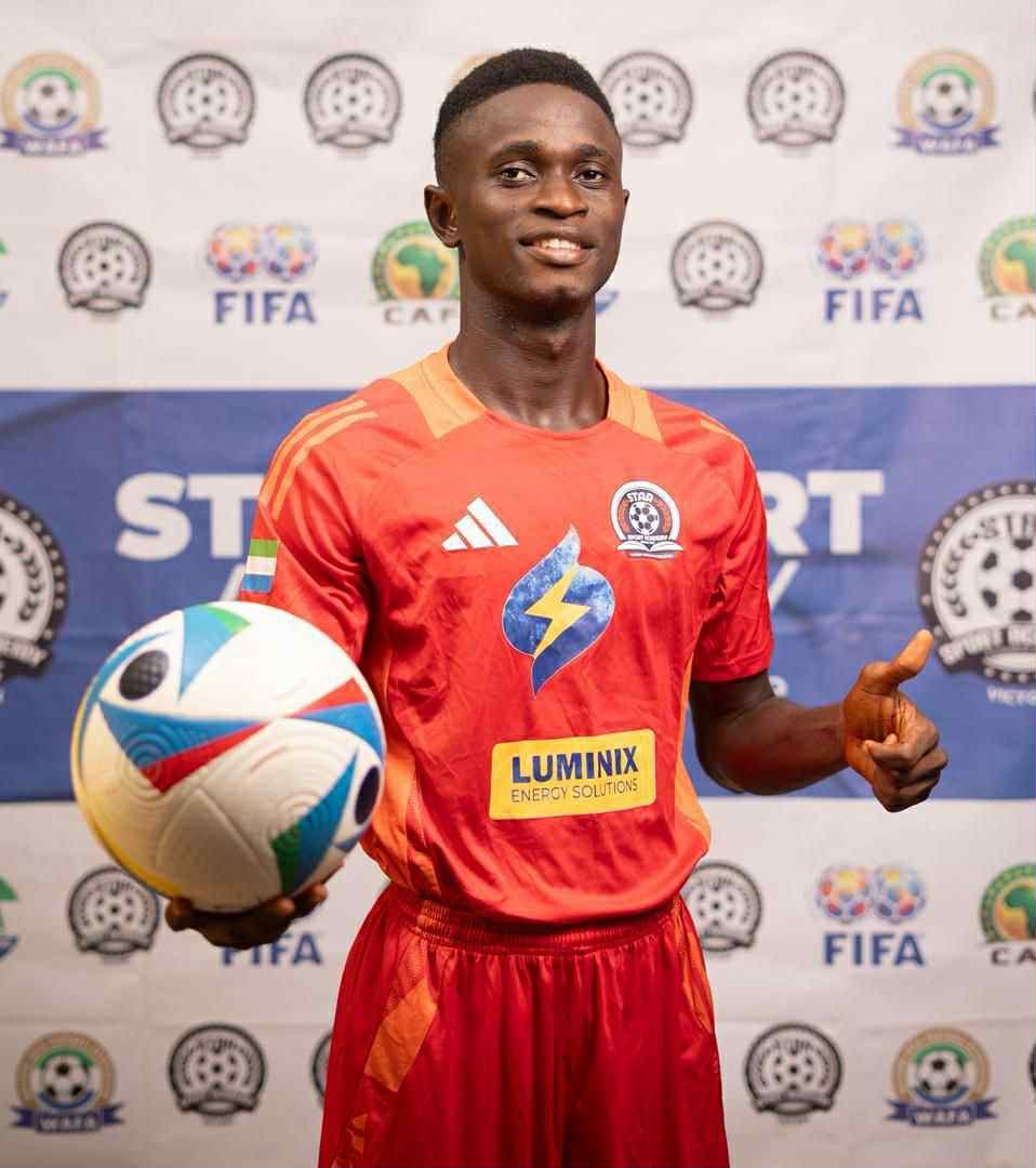 Midfielder Sheka M Sesay signs