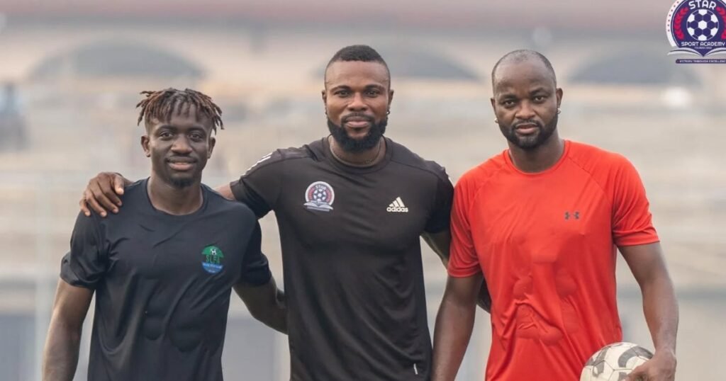 Three foreigh-based train with Star Sport Academy