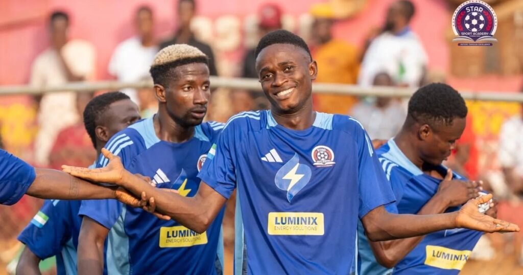 Sheka Sesay's header helps Star Sport return to winning ways