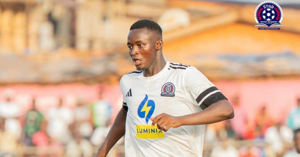 Attacker Alie Ramadan Kabia earned Player of the Match recognition