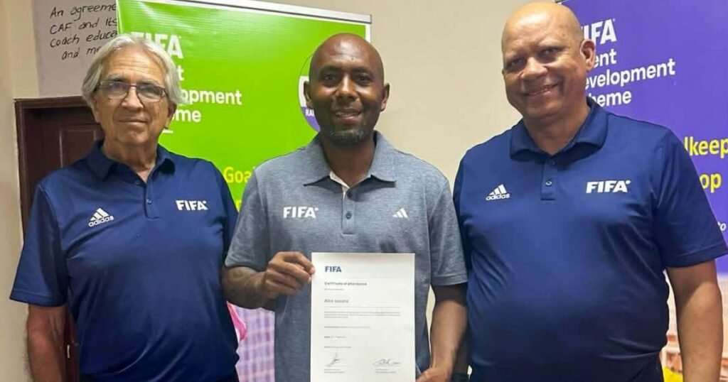 Star Sport Academy proudly congratulates goalkeeper coach Alie Jaward