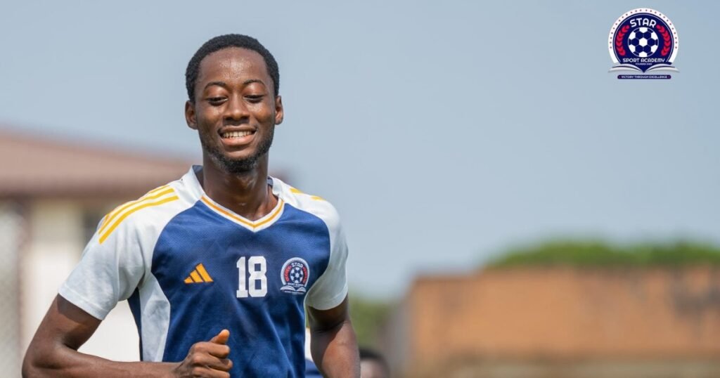 “Our star boy Senesie Janneh has been cleared to play for Star Sport