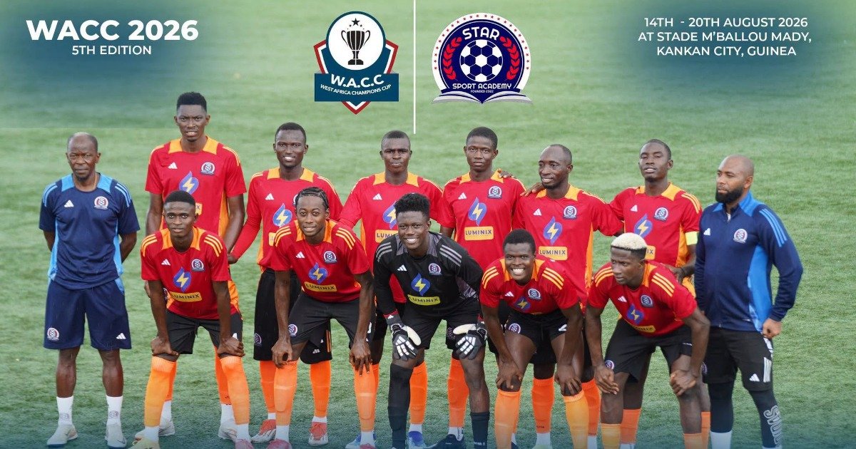Star Sport Academy to compete in West Africa Champions Cup fifth edition