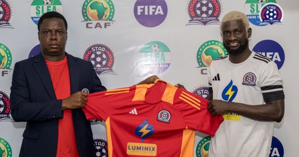 Left back Ernest Koroma joins Star Sport Academy